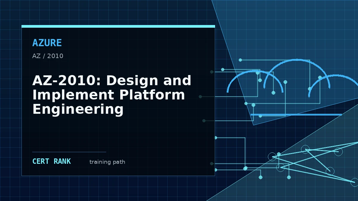 AZ-2010: Design and Implement Platform Engineering