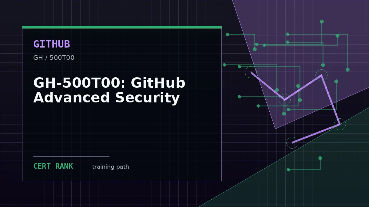 GH-500T00: GitHub Advanced Security